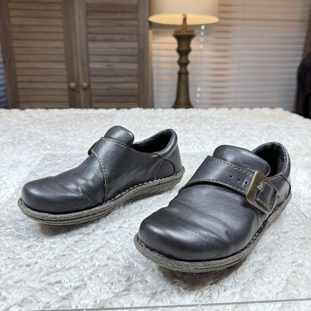 Born Shoes Womens 6 Loafer Leather Slip On Comfort Casual Boho Y2K Cottagecore
